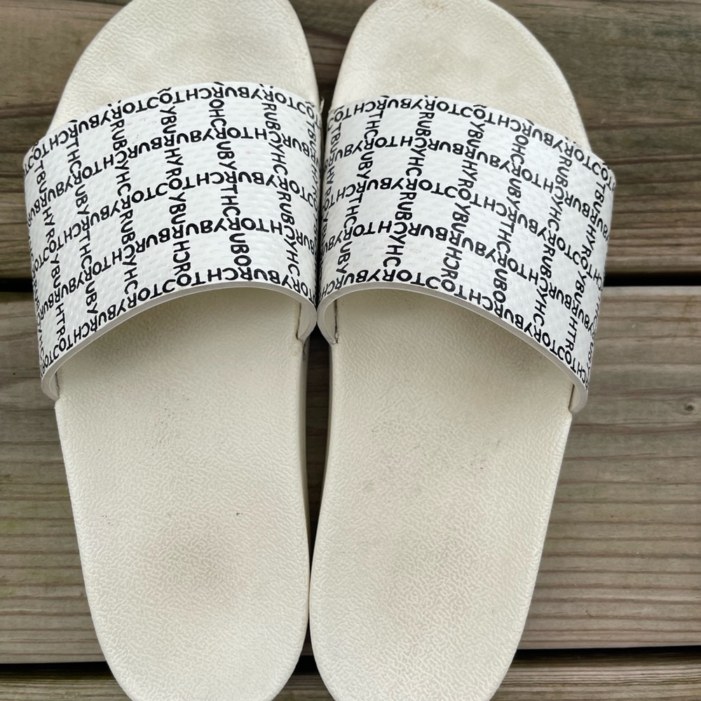 Tory burch slides size 9 shoes sandals